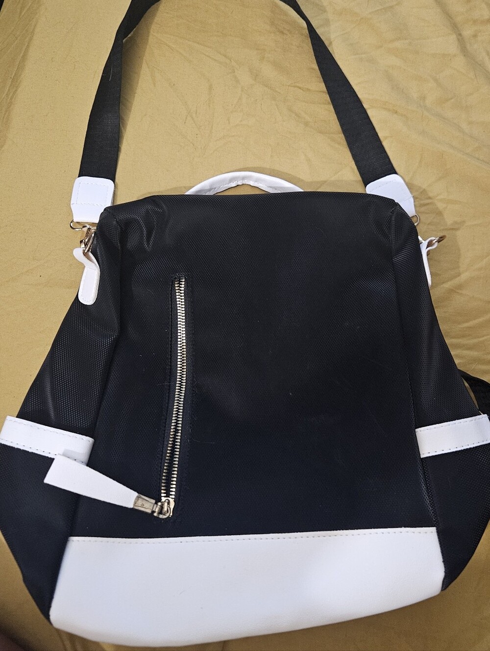 Black and White Backpack